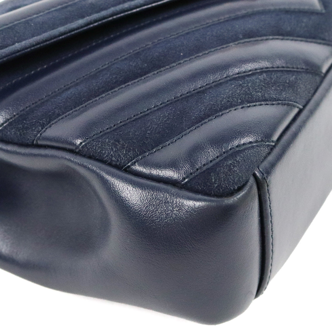 Saint Laurent Navy Medium College Bag