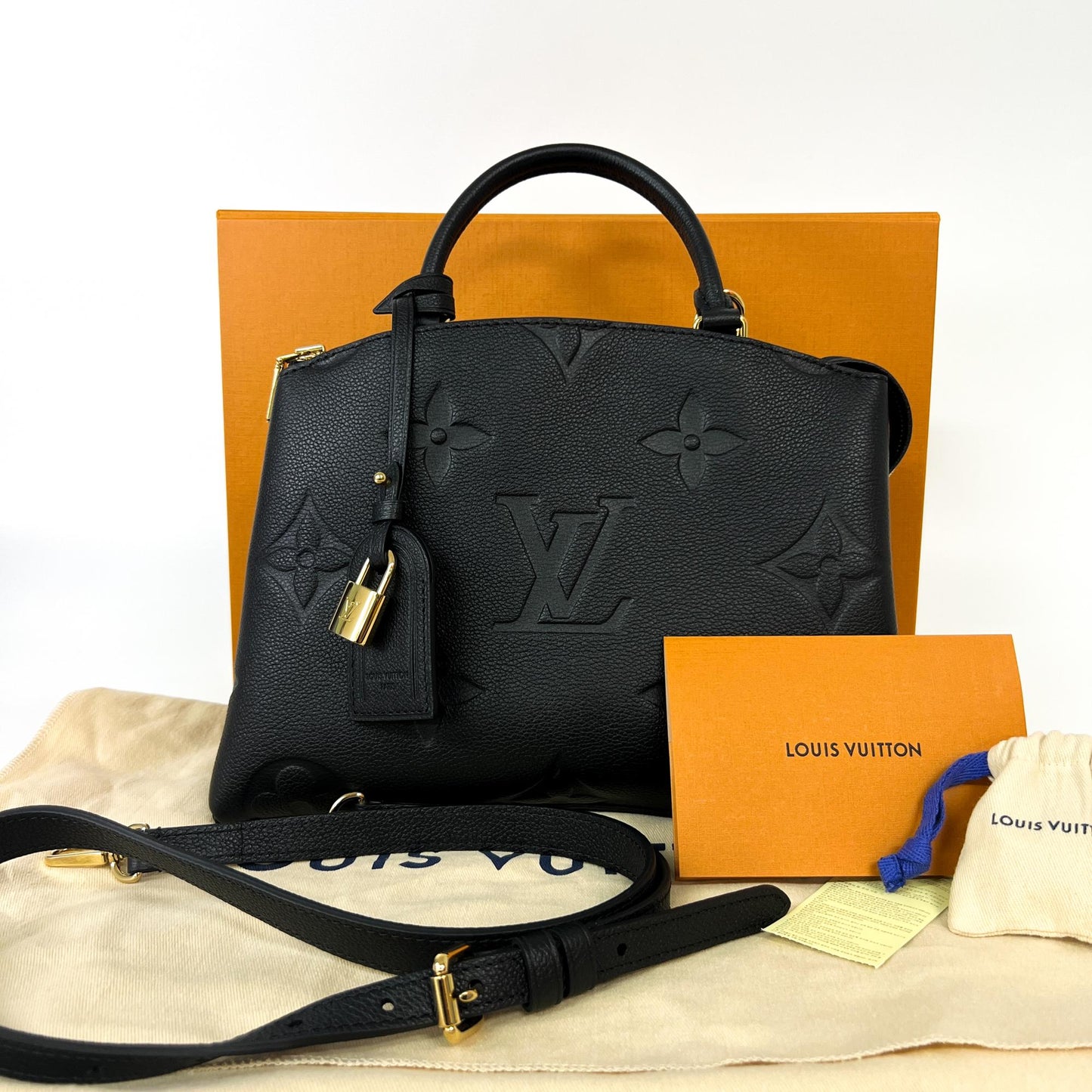 Louis Vuitton Petite Palais Monogram Empreinte Noire