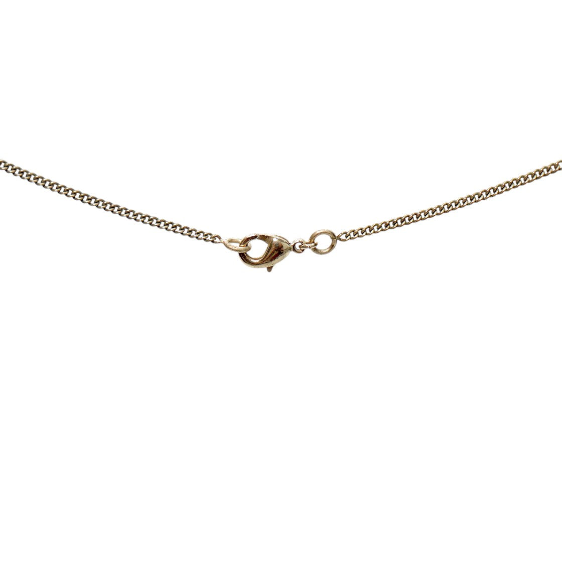 Chanel B12P Pearl Drop CC Necklace