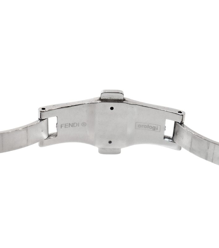 Fendi 30mm Quadrato Steel Quartz Watch