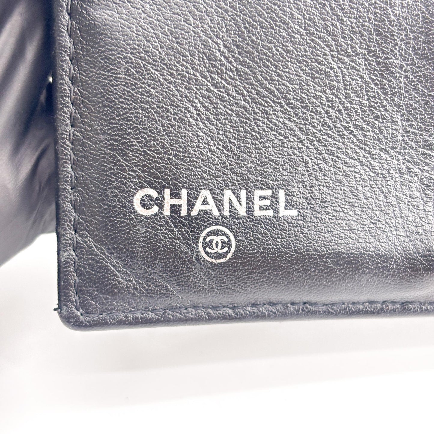Chanel Classic Small Flap Wallet Patent Black Gold Hardware