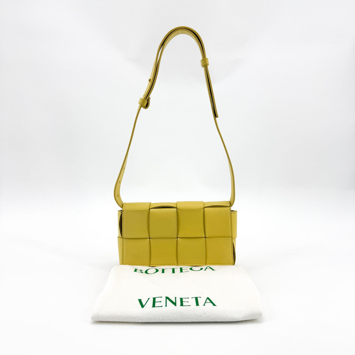 Bottega Veneta Cassette Belt Bag Yellow