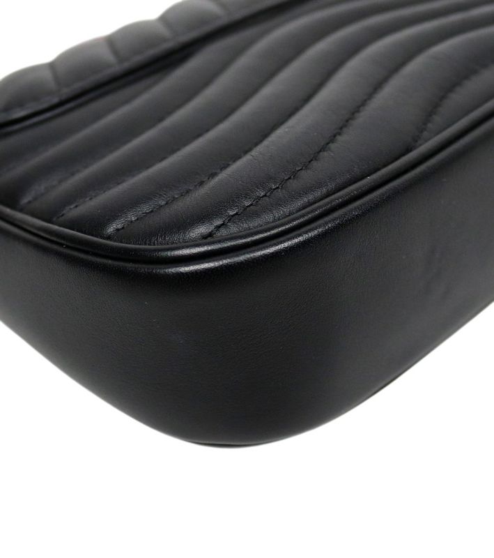 Louis Vuitton Black New Wave Multi Pochette Shoulder Bag
