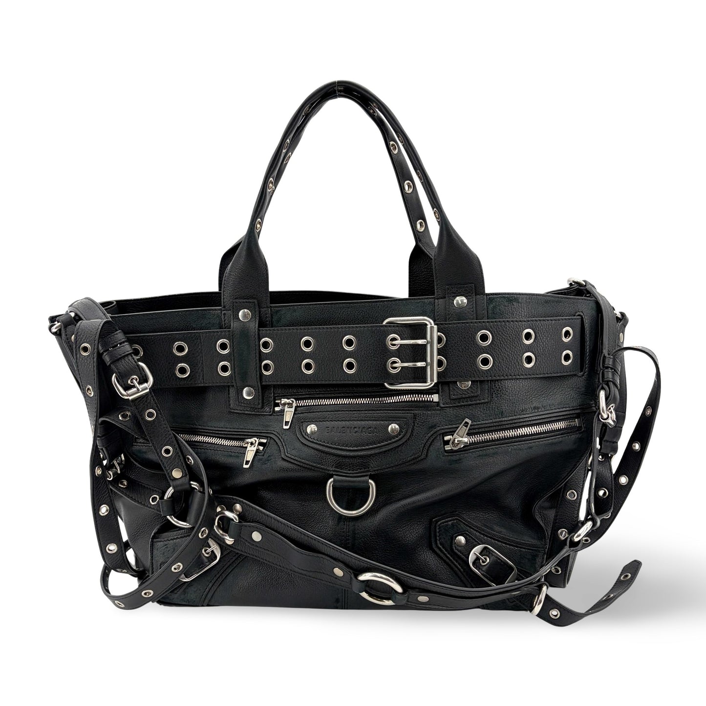 Balenciaga EMO Large Tote Bag Black