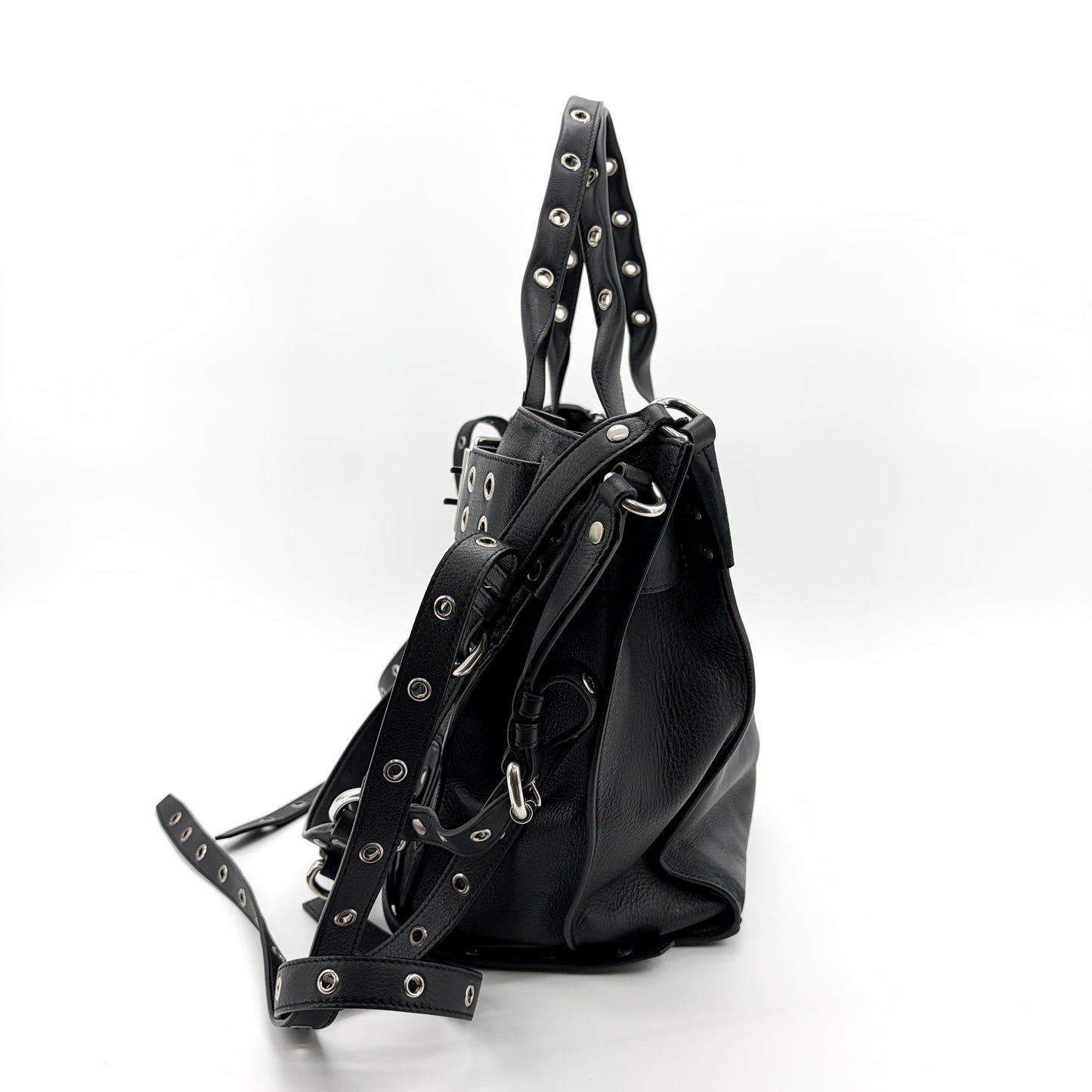 Balenciaga EMO Large Tote Bag Black