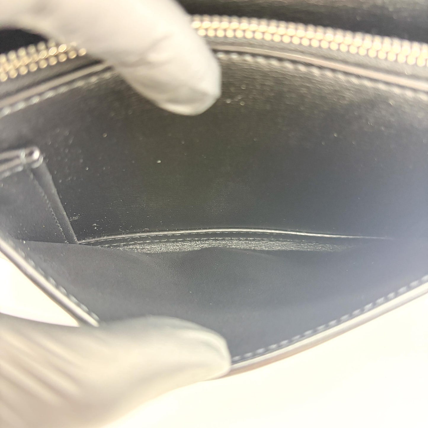 Saint Laurent Medium Sunset Top Handle Shoulder Bag Black Silver Hardware
