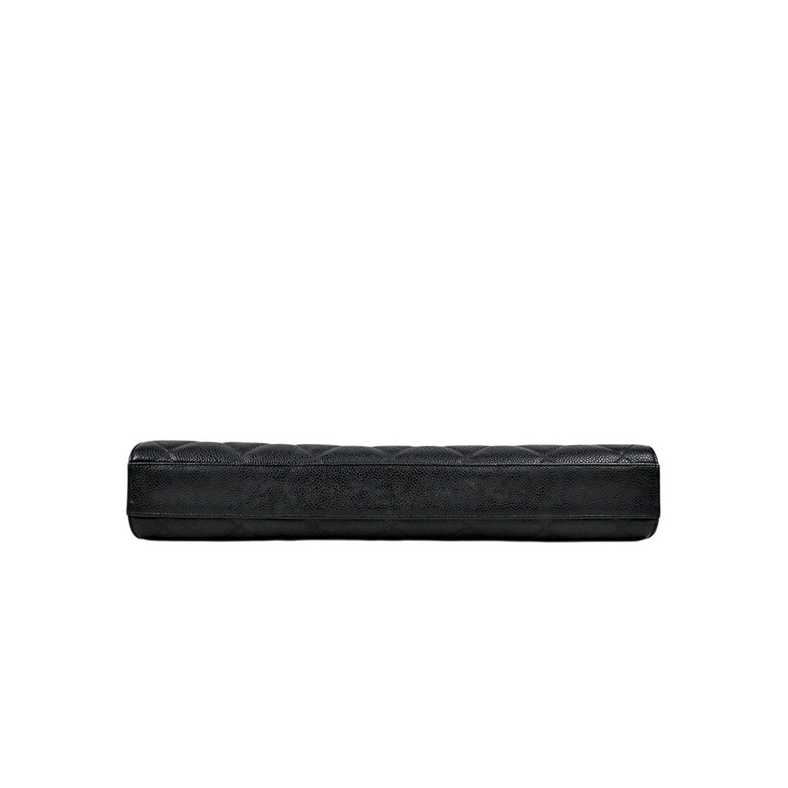 Chanel Black Caviar Quilted Big CC Briefcase