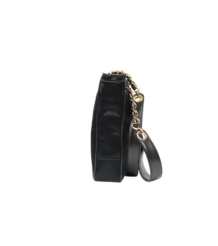 Chanel Black Big CC Chain Shoulder Bag