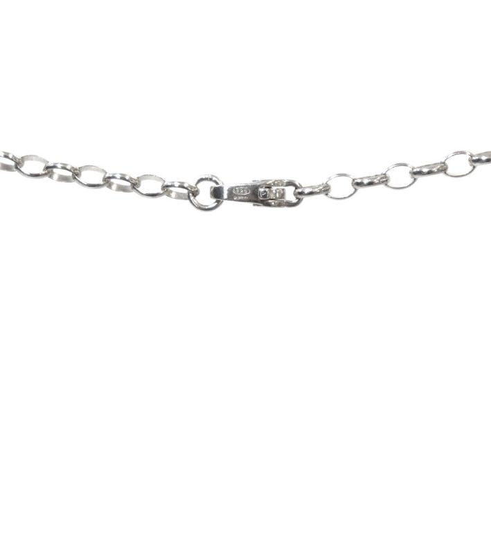 Gucci Round Interlocking G Silver Necklace
