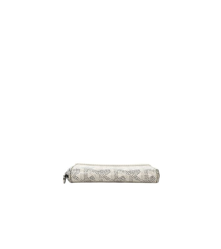 Goyard White Matignon Mini Wallet