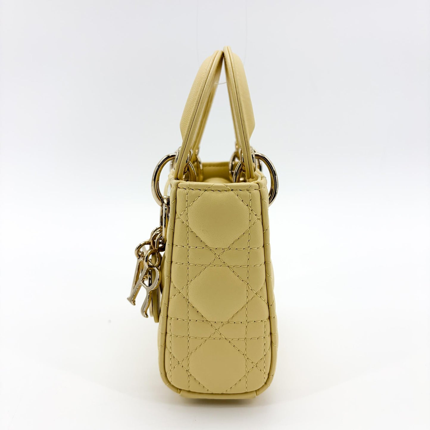 Dior Micro Lady Dior Bag Pastel Yellow