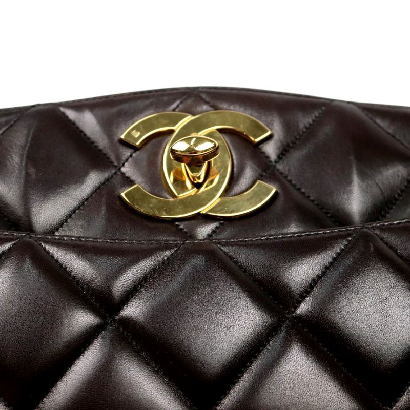 Chanel Black Quilted CC Chain Shoulder Bag