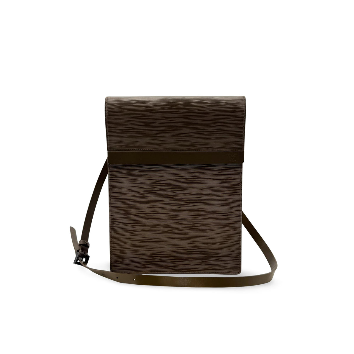 Louis Vuitton Epi Verso Crossbody Bag Brown