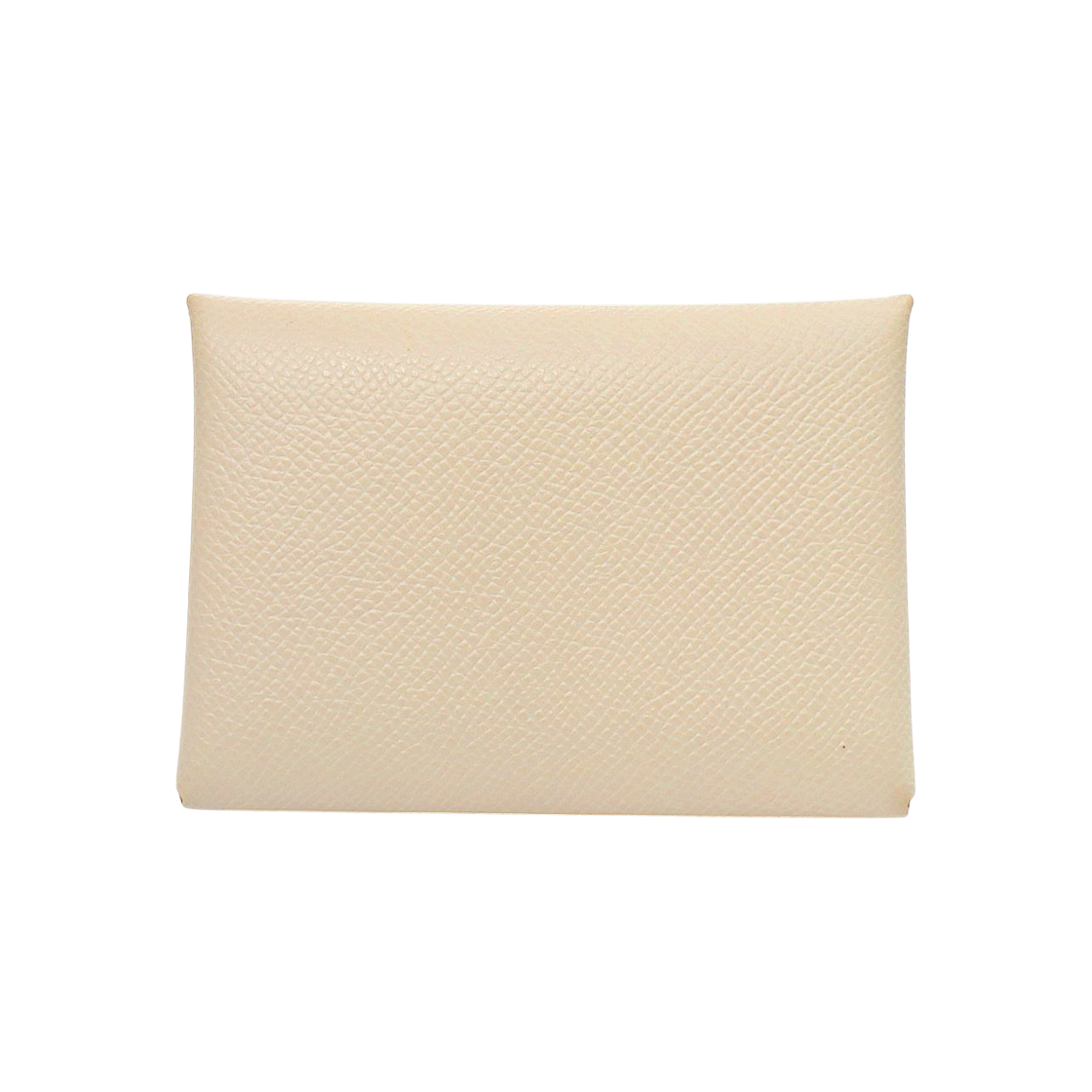 Hermès Calvi Duo Card Wallet with "W" Engraving