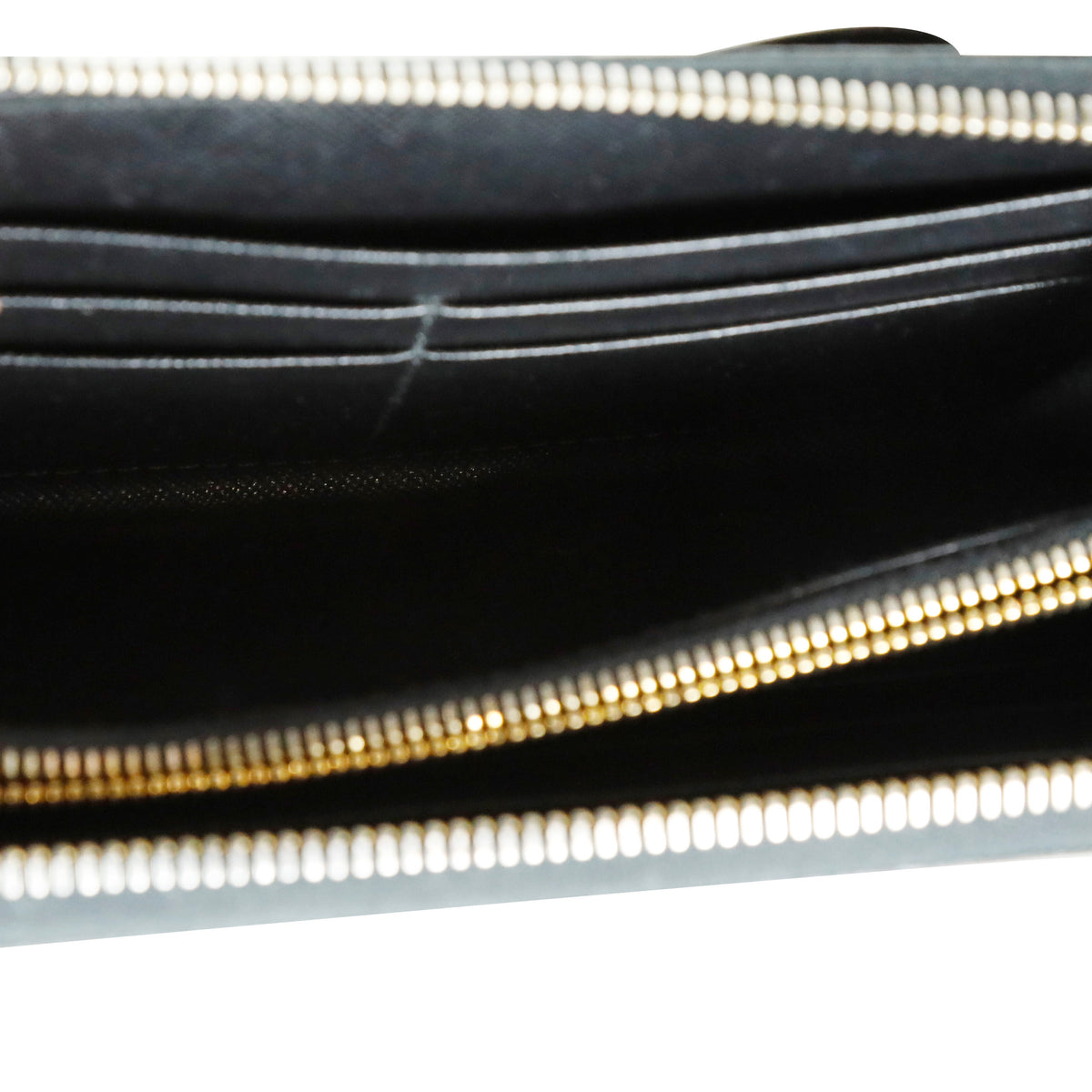Saffiano Bow Zipper Long Wallet 1M0506