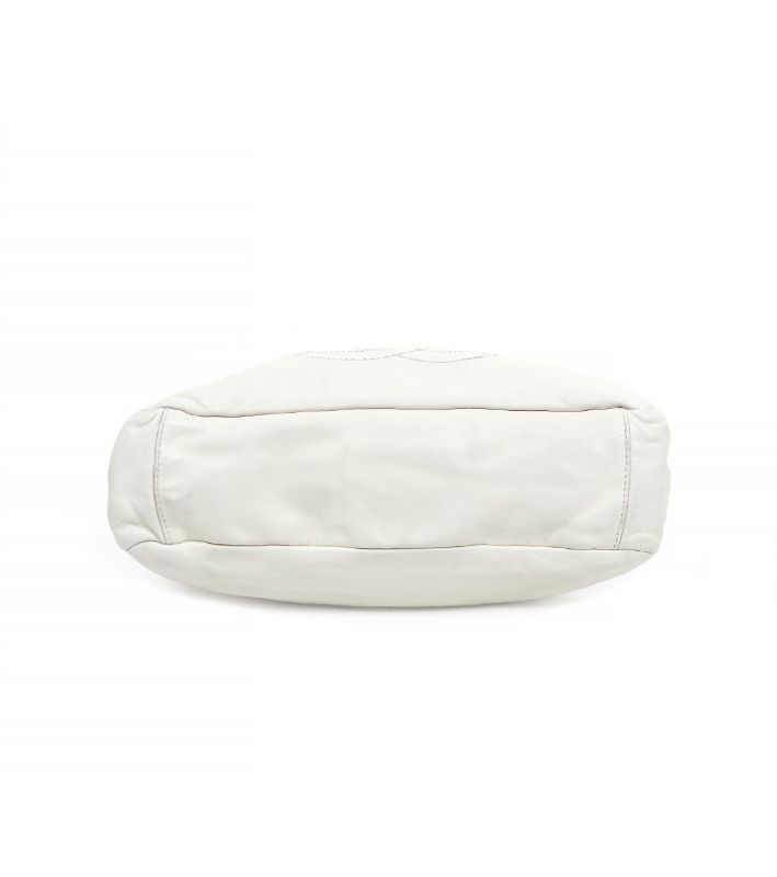Chanel White Rodeo Drive Hobo 2WAY Bag