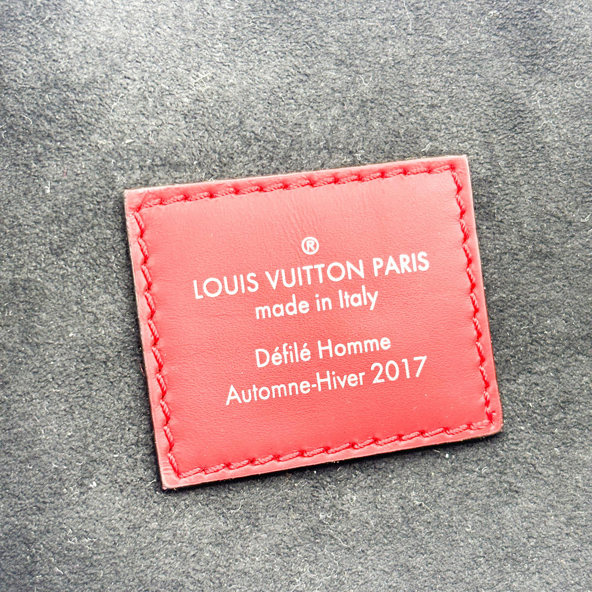 Louis Vuitton x Supreme Epi Bum Bag Red