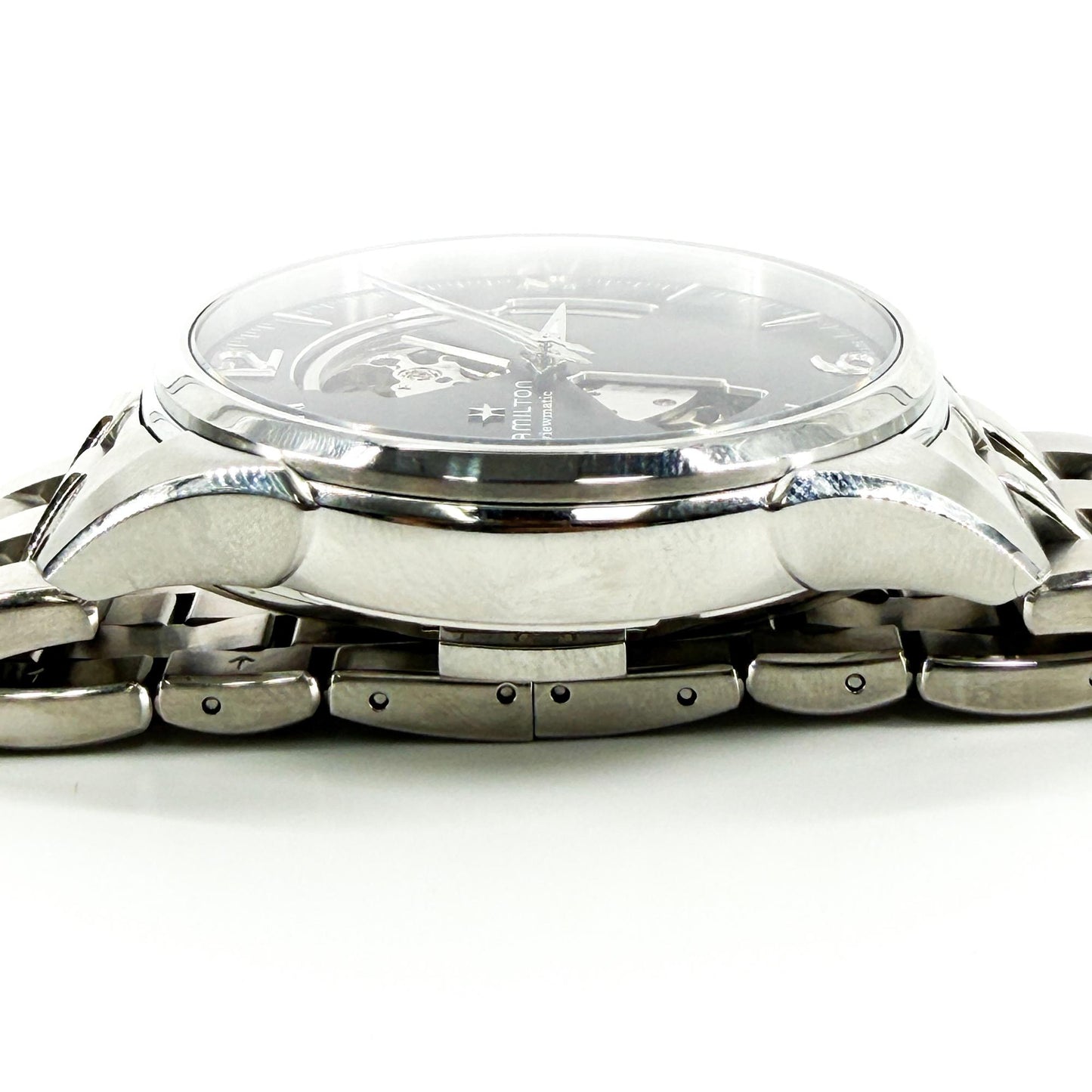 Hamilton Jazzmaster Viewmatic Open Heart Auto Black 40mm