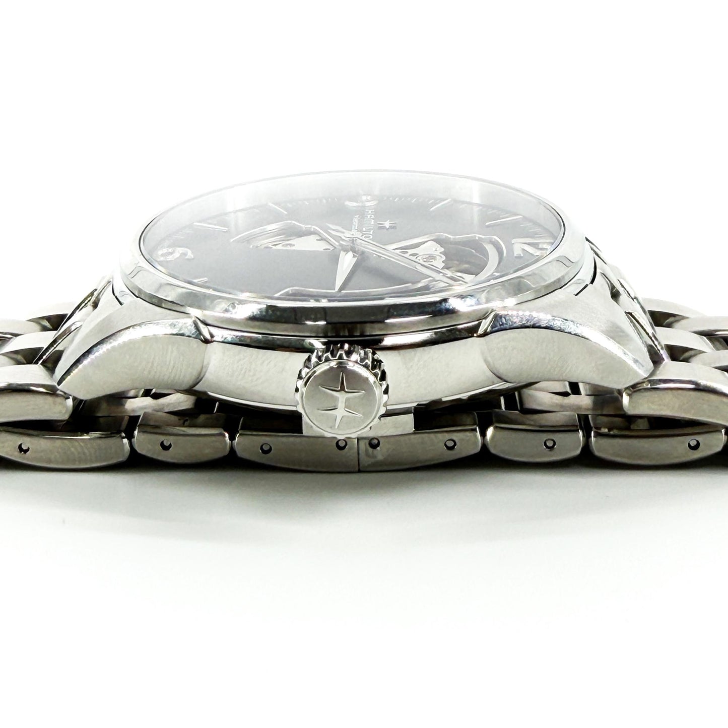 Hamilton Jazzmaster Viewmatic Open Heart Auto Black 40mm