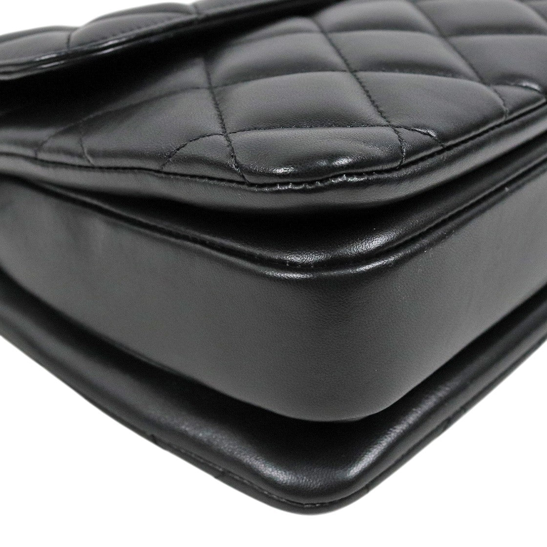 Chanel Black Lambskin Trendy CC Tote Bag