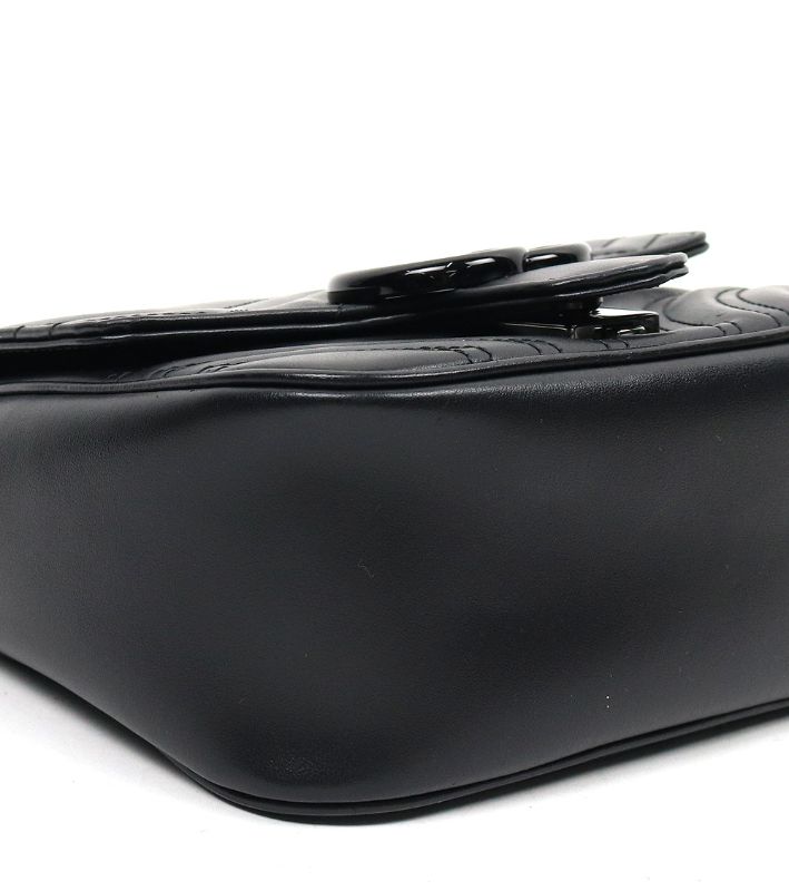 Gucci Black Mamont Shoulder Bag
