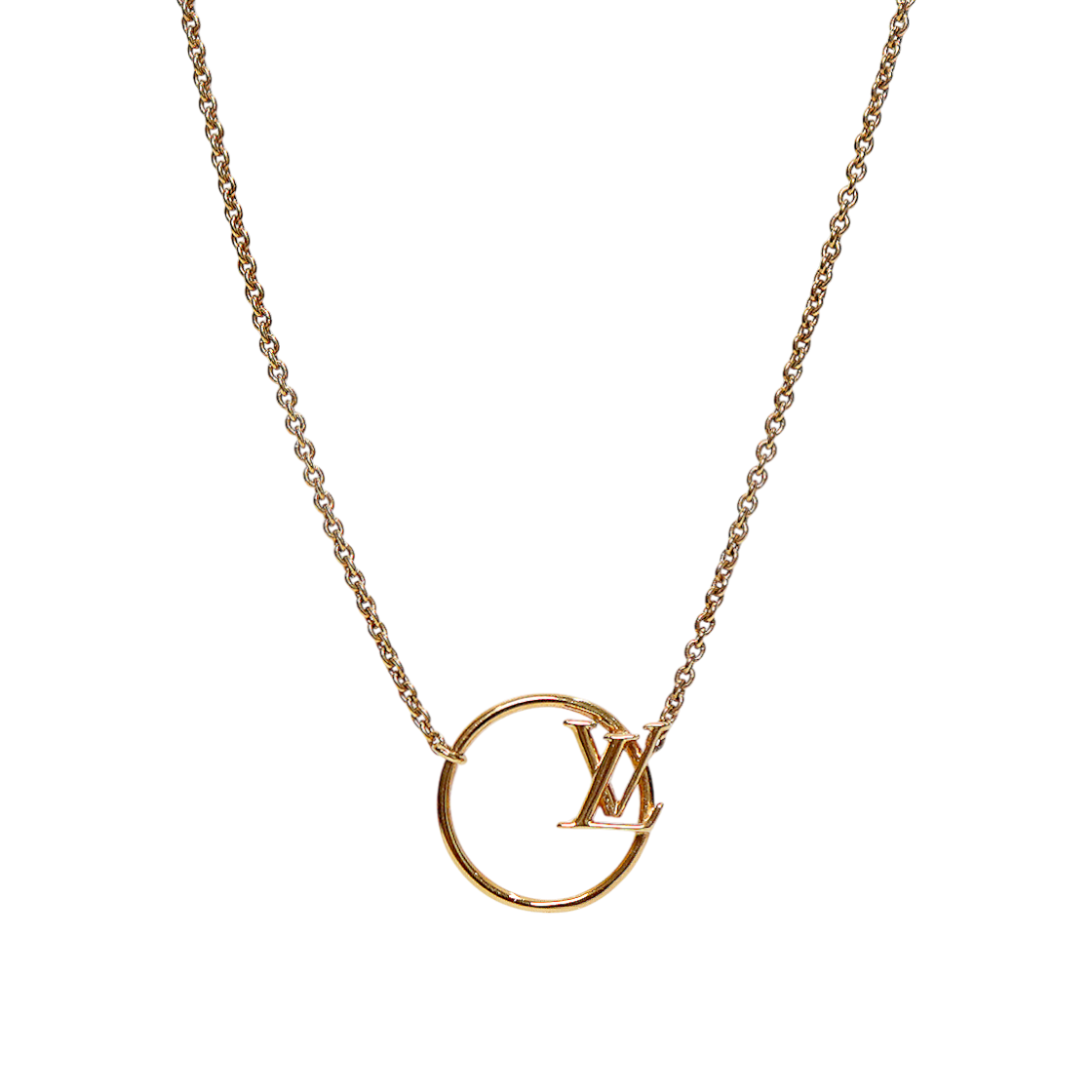 Louis Vuitton LV Eclipse Gold Necklace