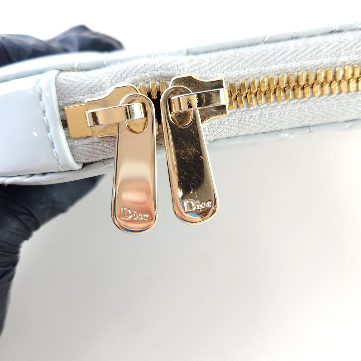 Patent Lady Phone Holder Crossbody Bag