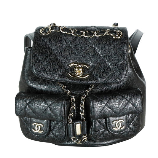 Small Caviar Duma Two-Pocket Backpack AS3787
