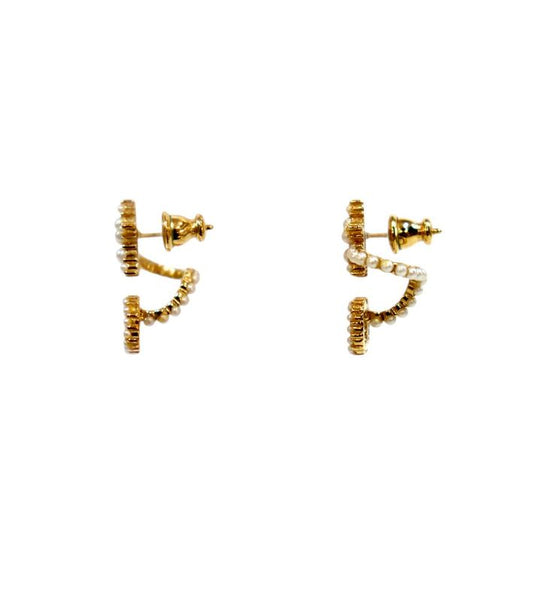 Dior Claire pearl earrings