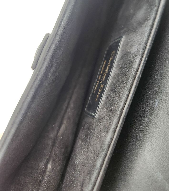 Dior Mini Black Saddle Shoulder Bag