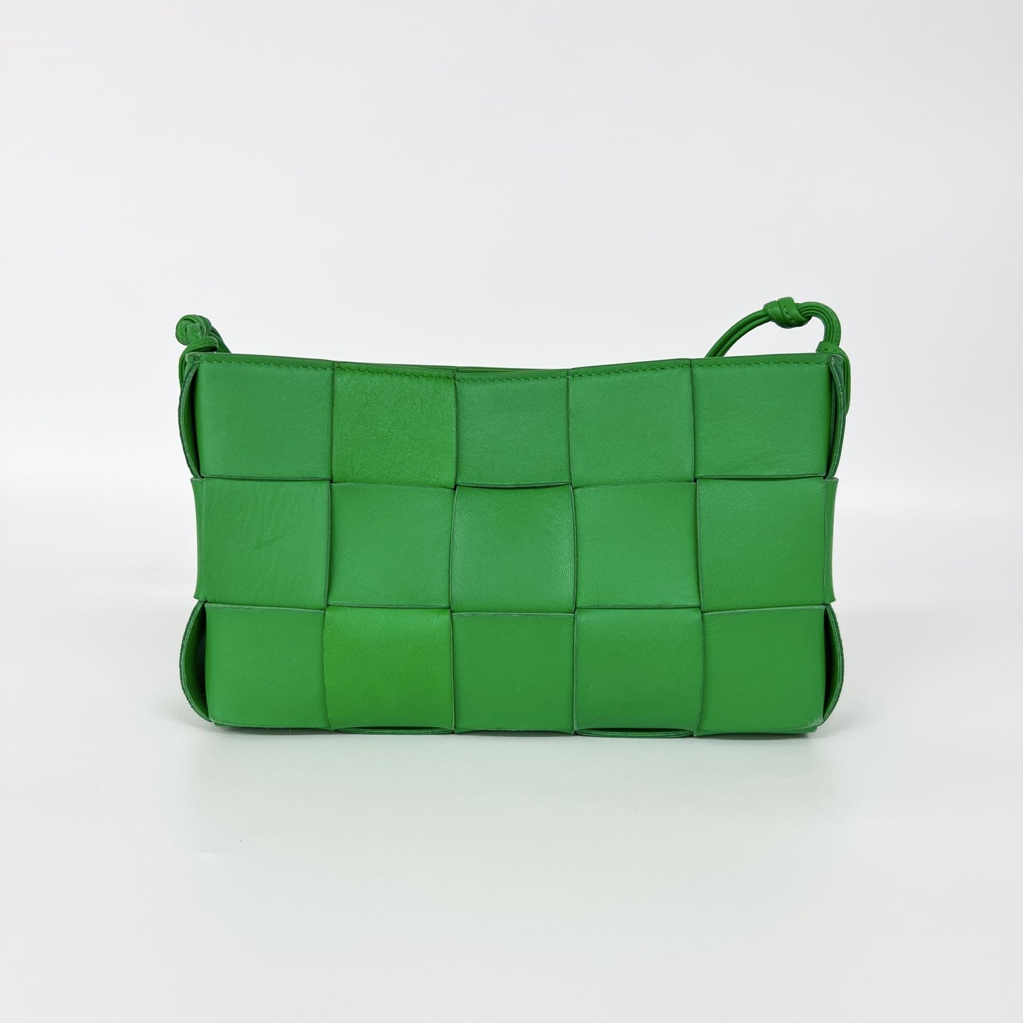 Bottega Veneta Small Cassette Shoulder Bag Parakeet