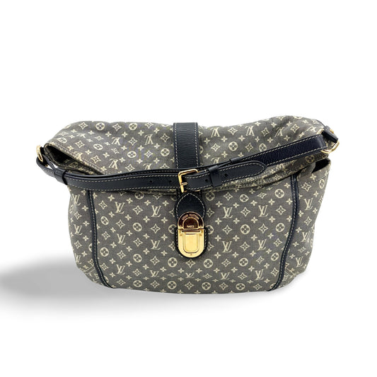 Louis Vuitton Monogram Mini Lean Marjorie Shoulder Bag Blue