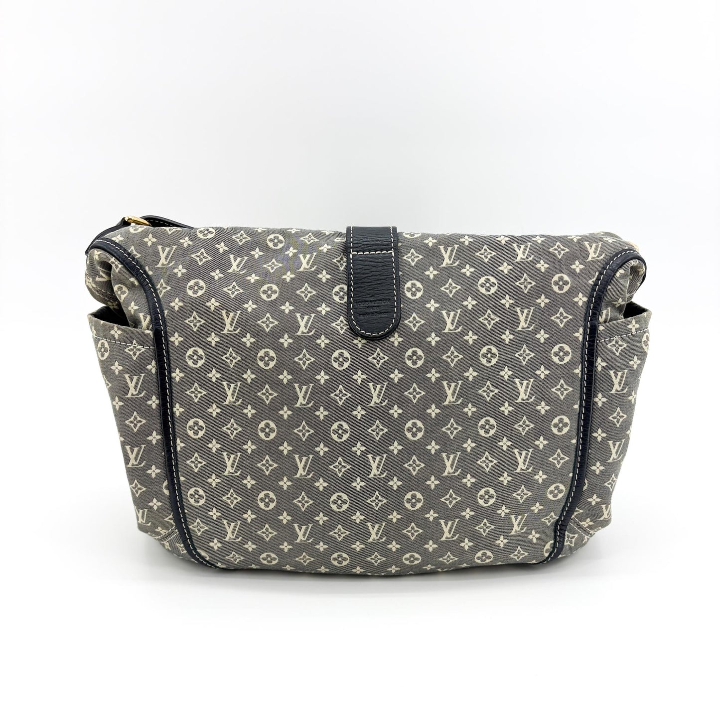 Louis Vuitton Monogram Mini Lean Marjorie Shoulder Bag Blue