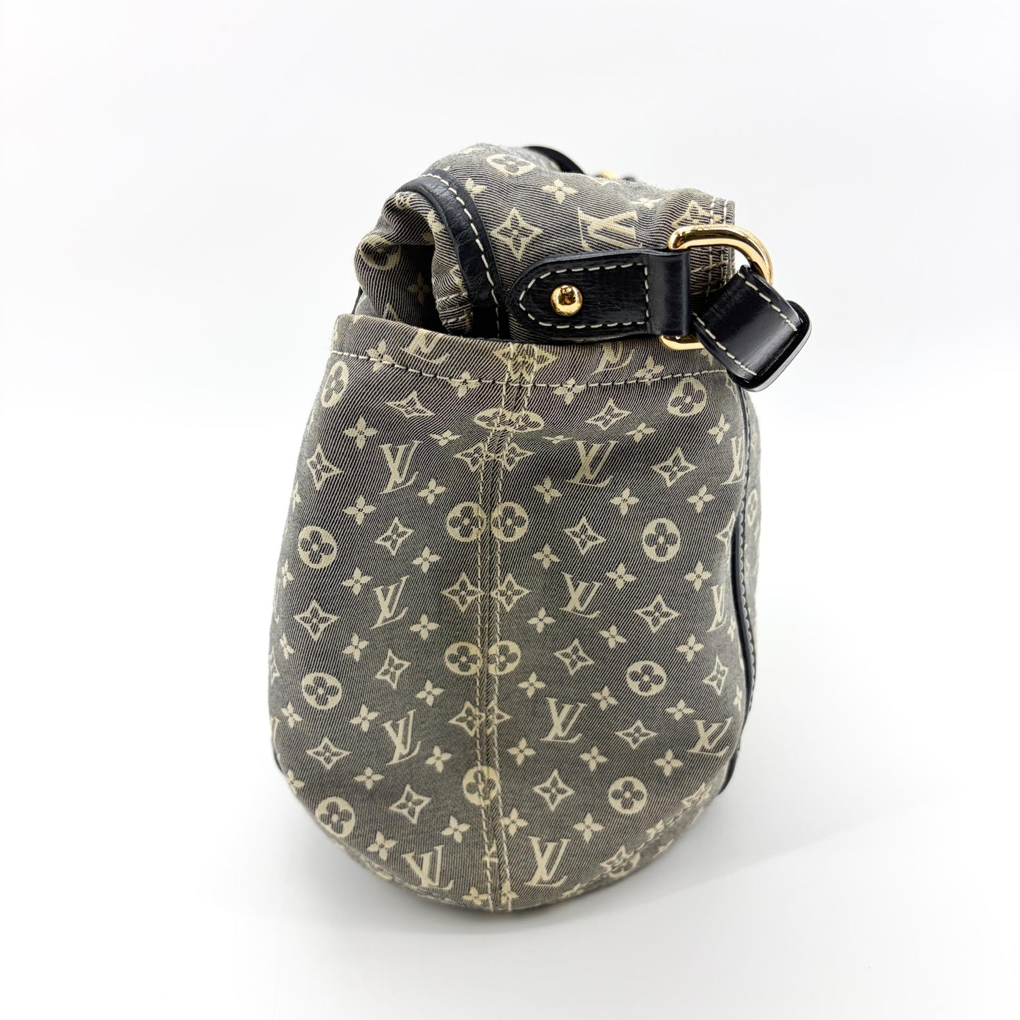 Louis Vuitton Monogram Mini Lean Marjorie Shoulder Bag Blue