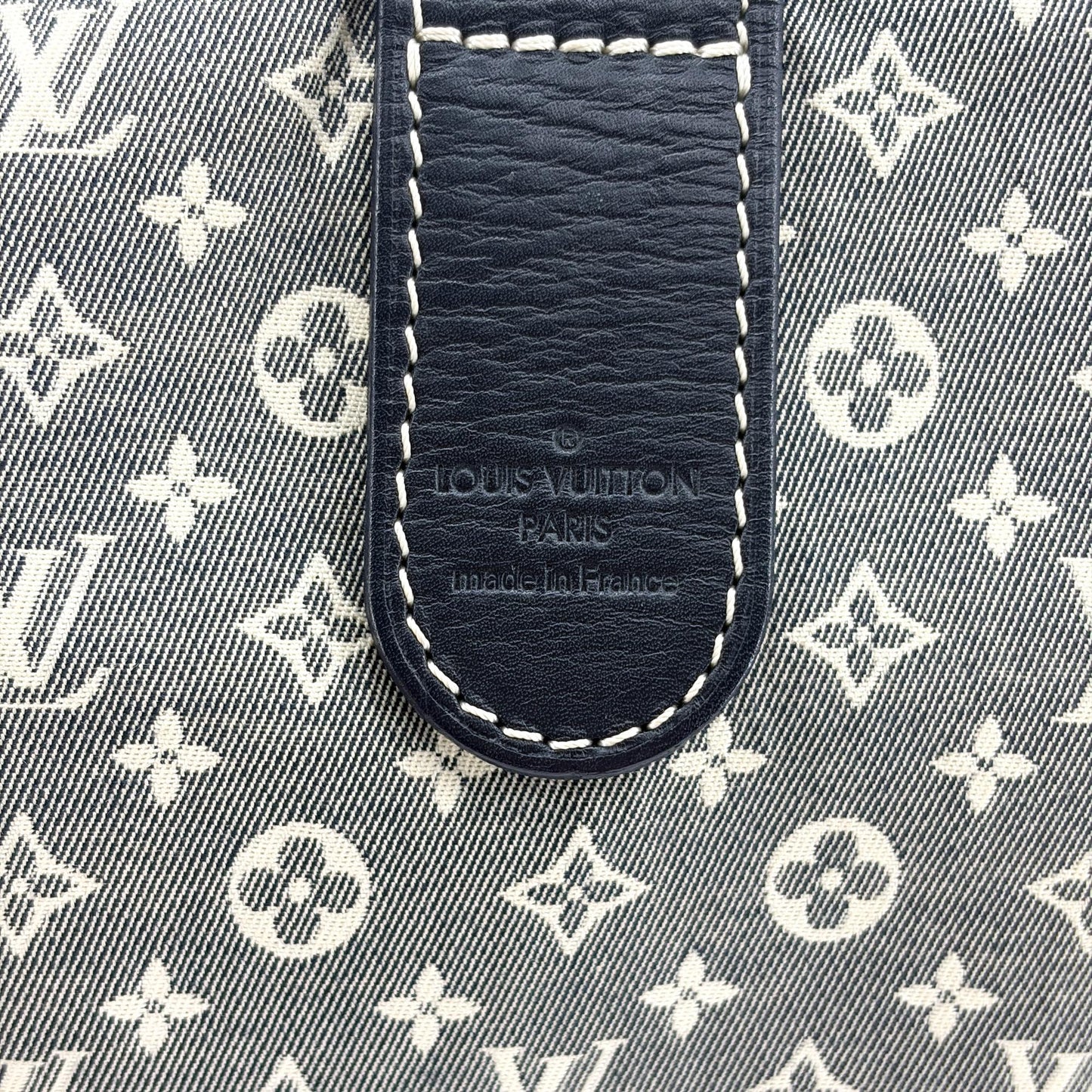 Louis Vuitton Monogram Mini Lean Marjorie Shoulder Bag Blue