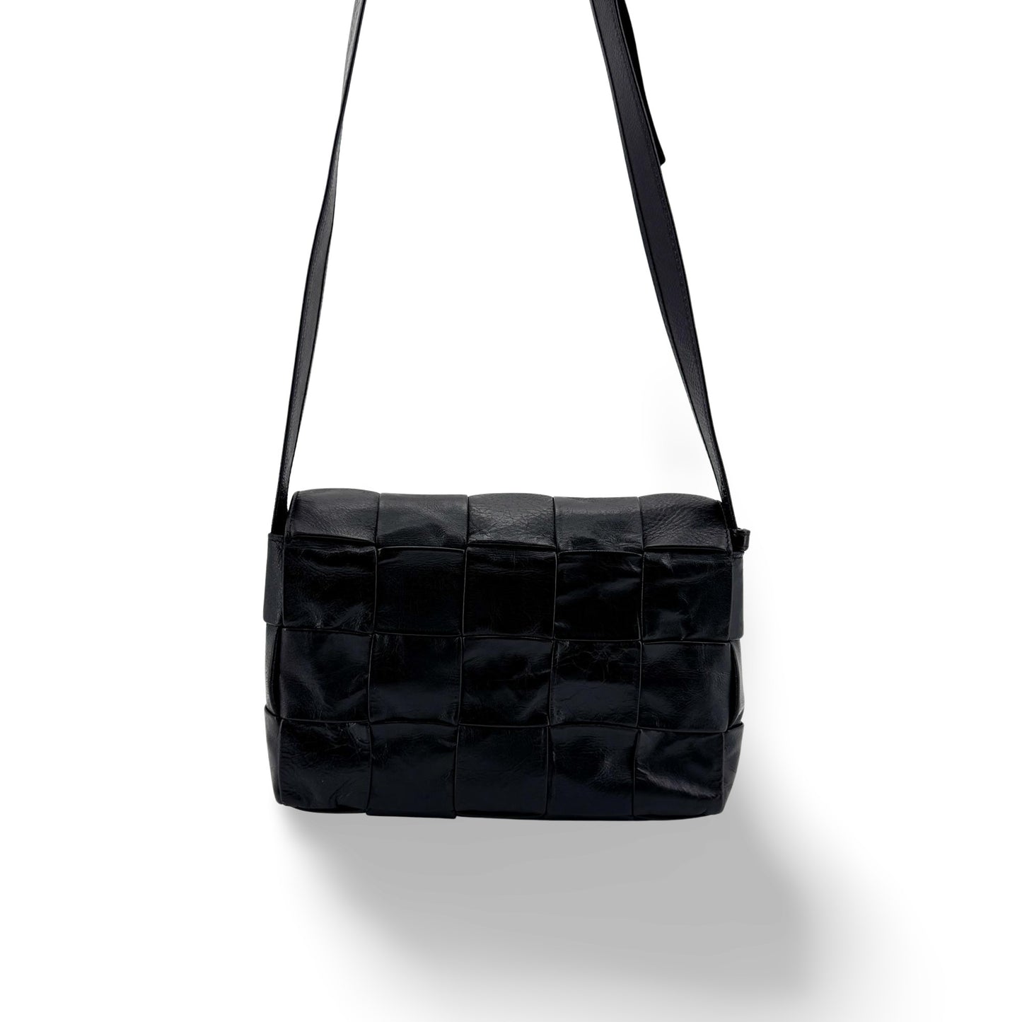 Sac porté épaule Bottega Veneta Cassette Noir