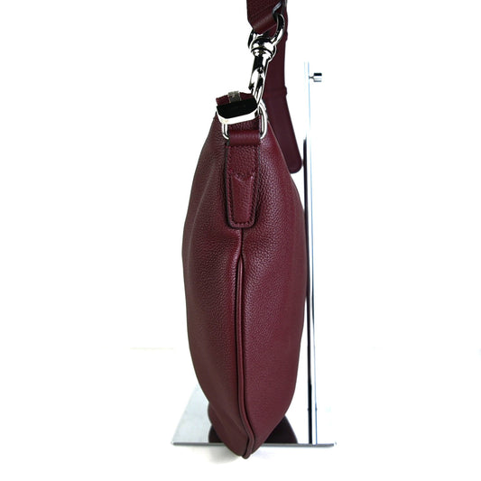 Small Rosso Ancora Leather B Crossbody Shoulder Bag 801887