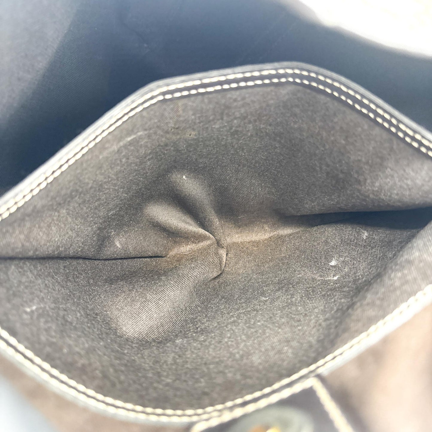 Gucci GG Supreme Joy Tote Bag Dark Brown