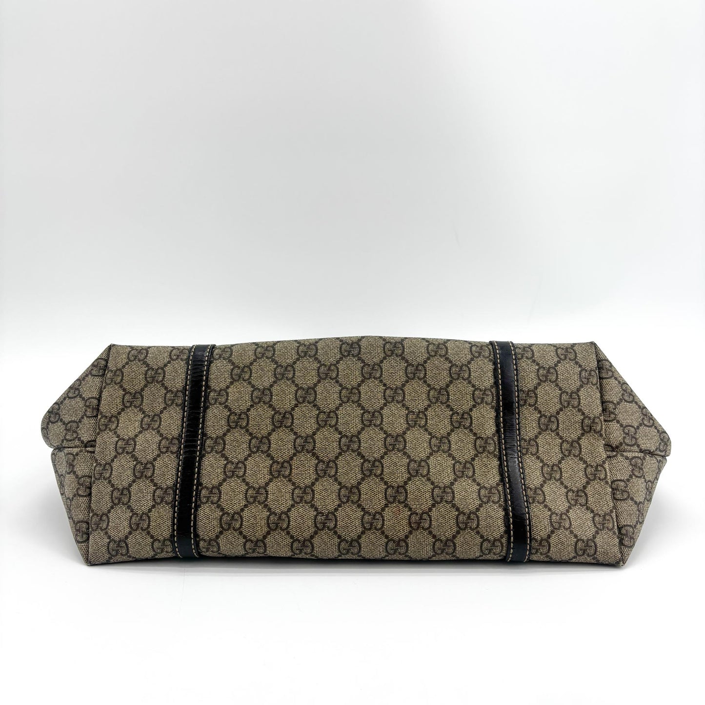 Gucci GG Supreme Joy Tote Bag Dark Brown