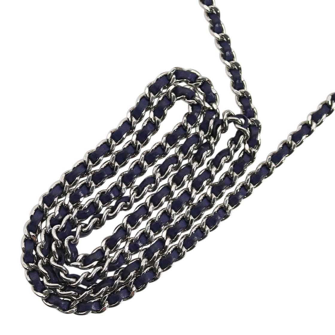 Chanel Navy Lambskin WOC