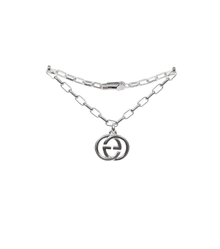 Gucci Interlocking G Silver Bracelet