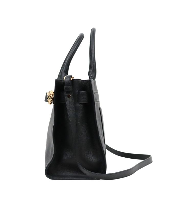 Versace Black Medusa Shoulder Bag