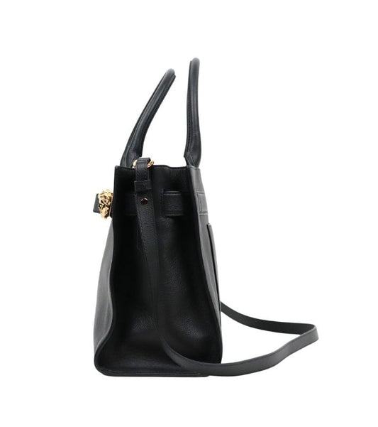 Versace Black Medusa Shoulder Bag