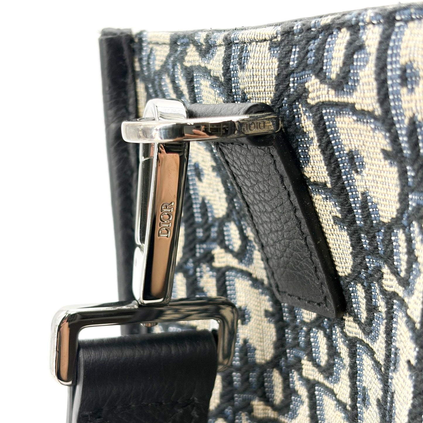 Dior Ringot Tote Bag Navy Oblique Jacquard