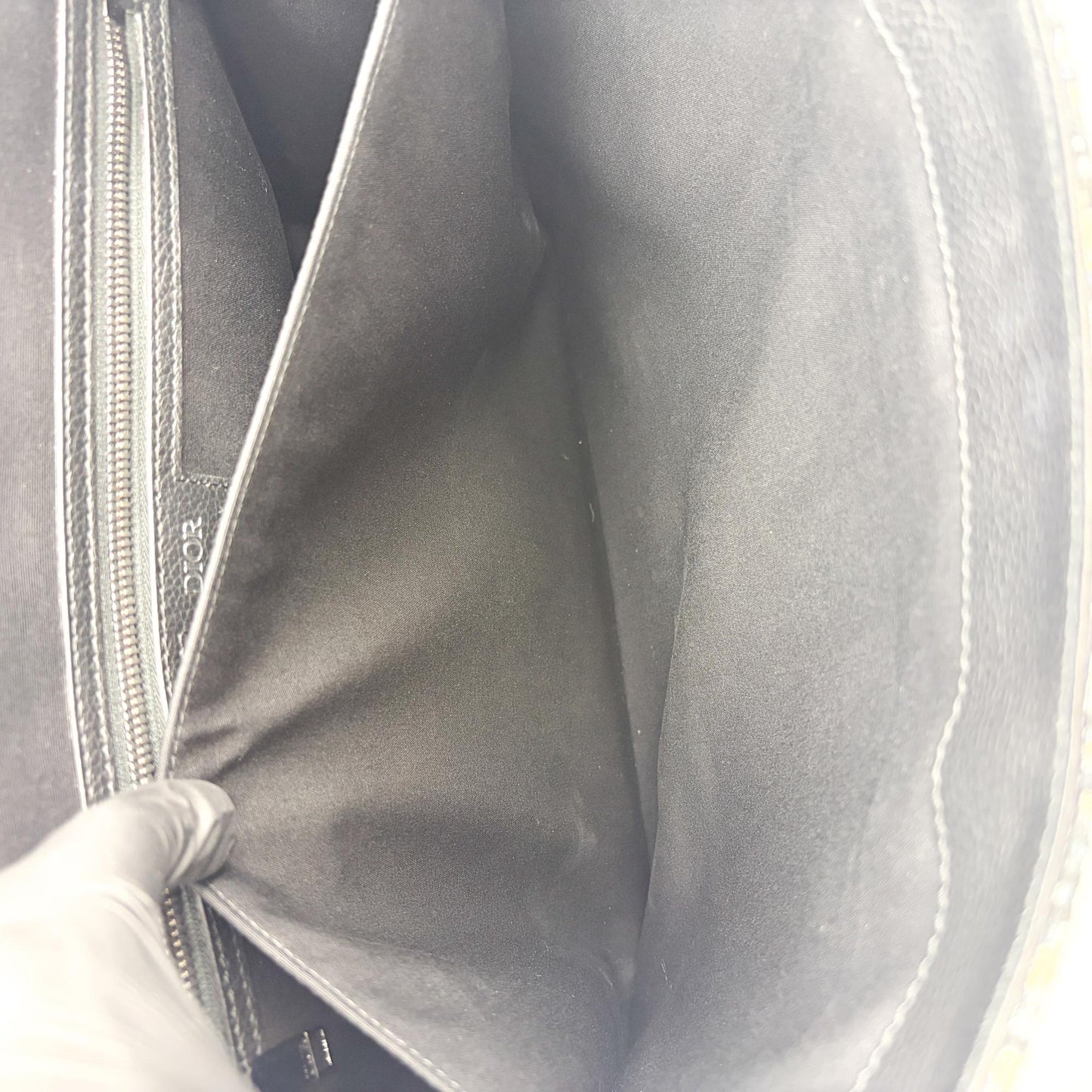 Dior Ringot Tote Bag Navy Oblique Jacquard