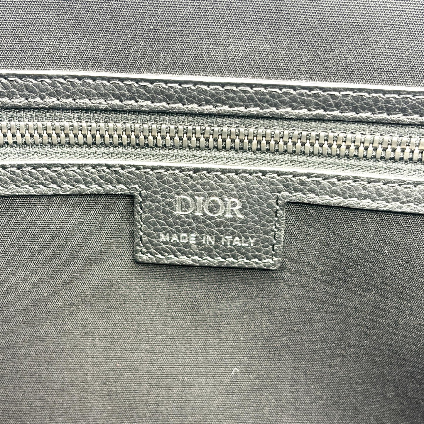 Dior Ringot Tote Bag Navy Oblique Jacquard