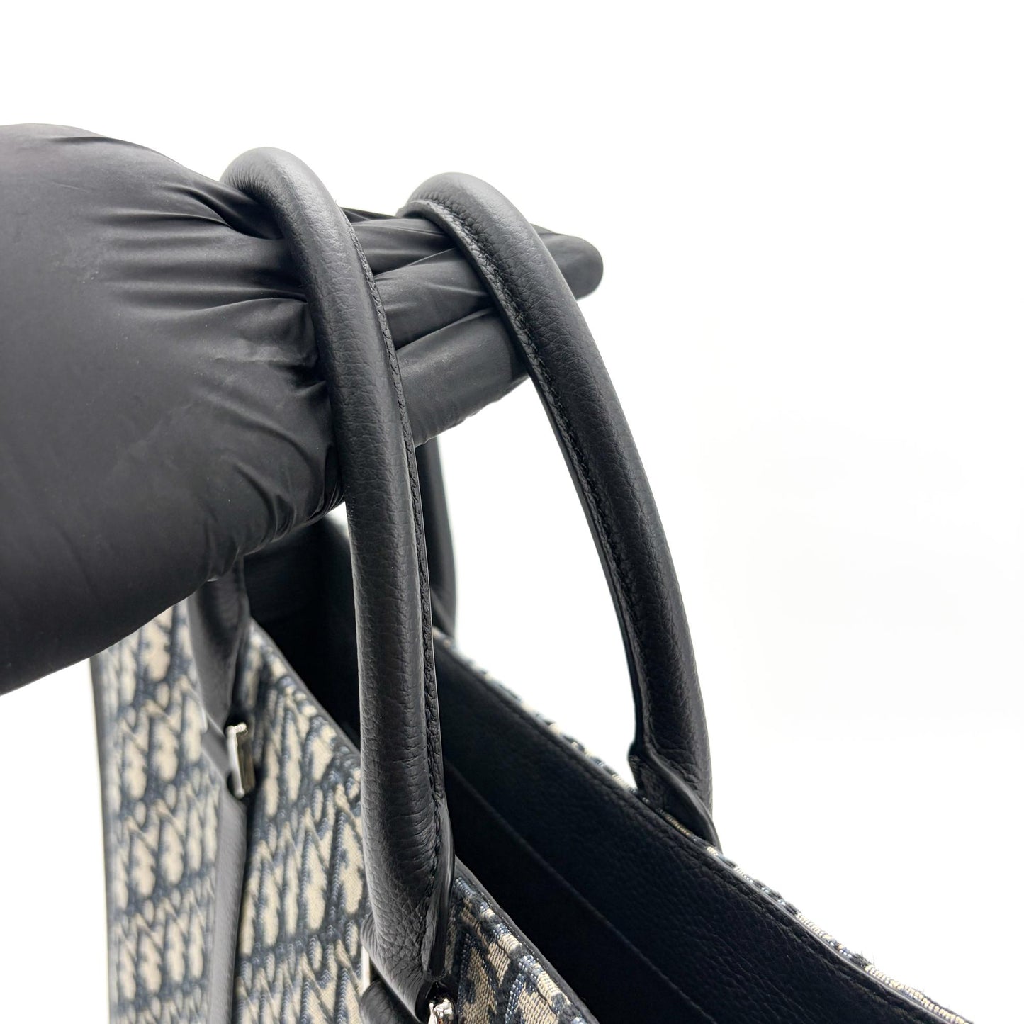 Dior Ringot Tote Bag Navy Oblique Jacquard