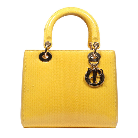 Dior SHP44550 Python Lady Medium Shoulder Bag