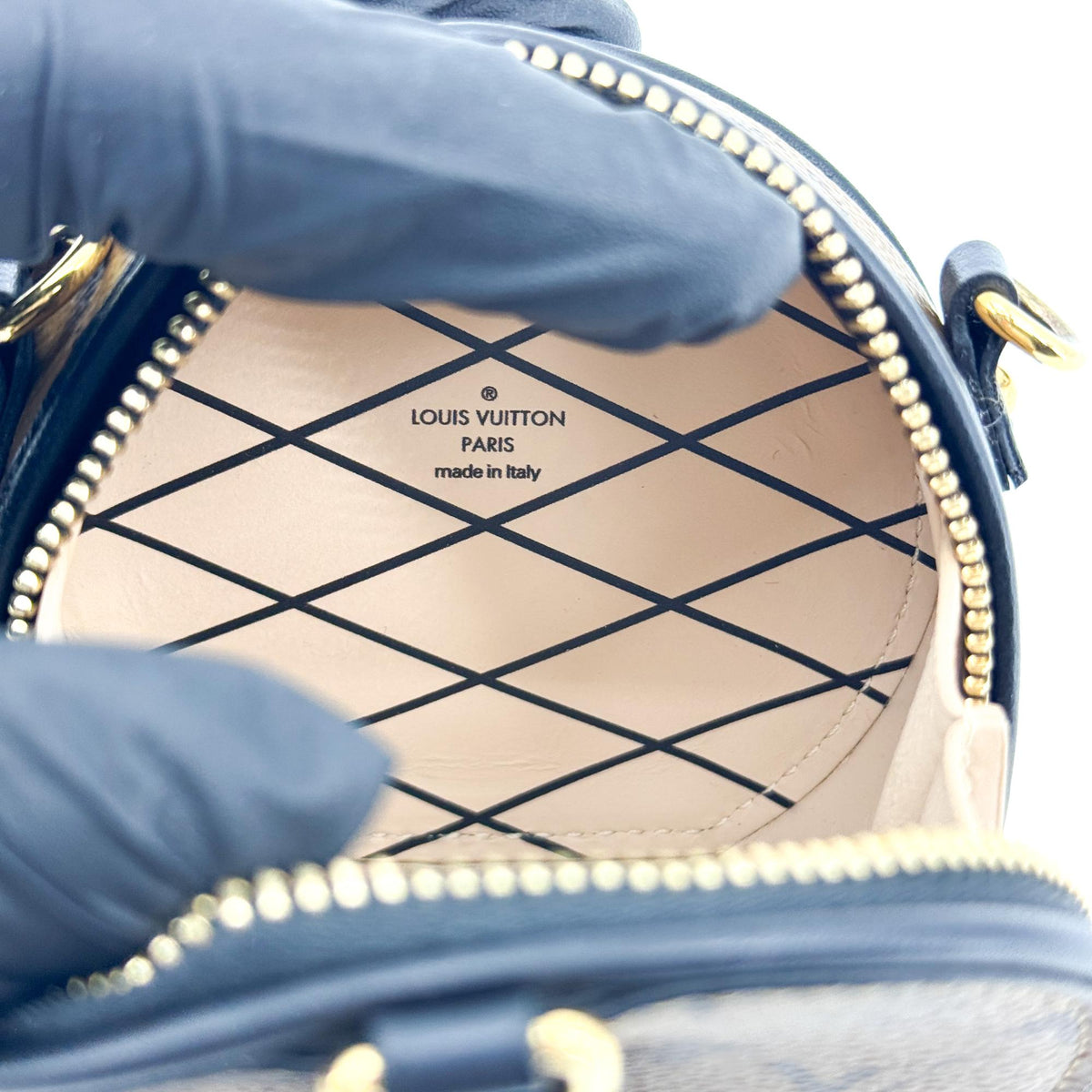 Louis Vuitton Mini Boîte Chapeau Monogram Reverse Canvas Bag