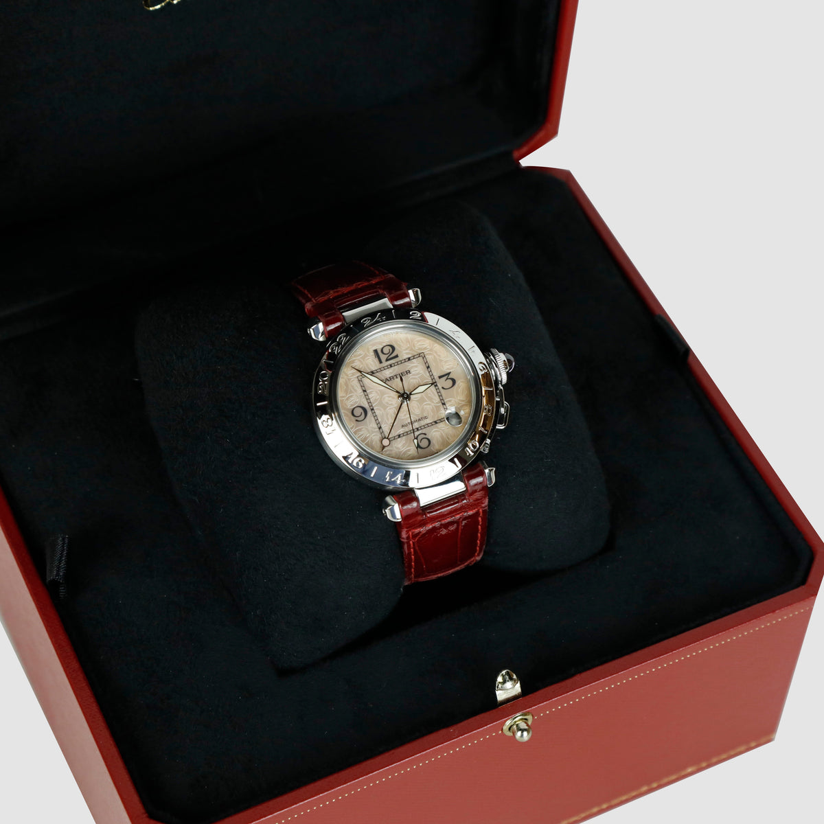 35 Mother-of-Pearl Monogram Dial Pasha Watch